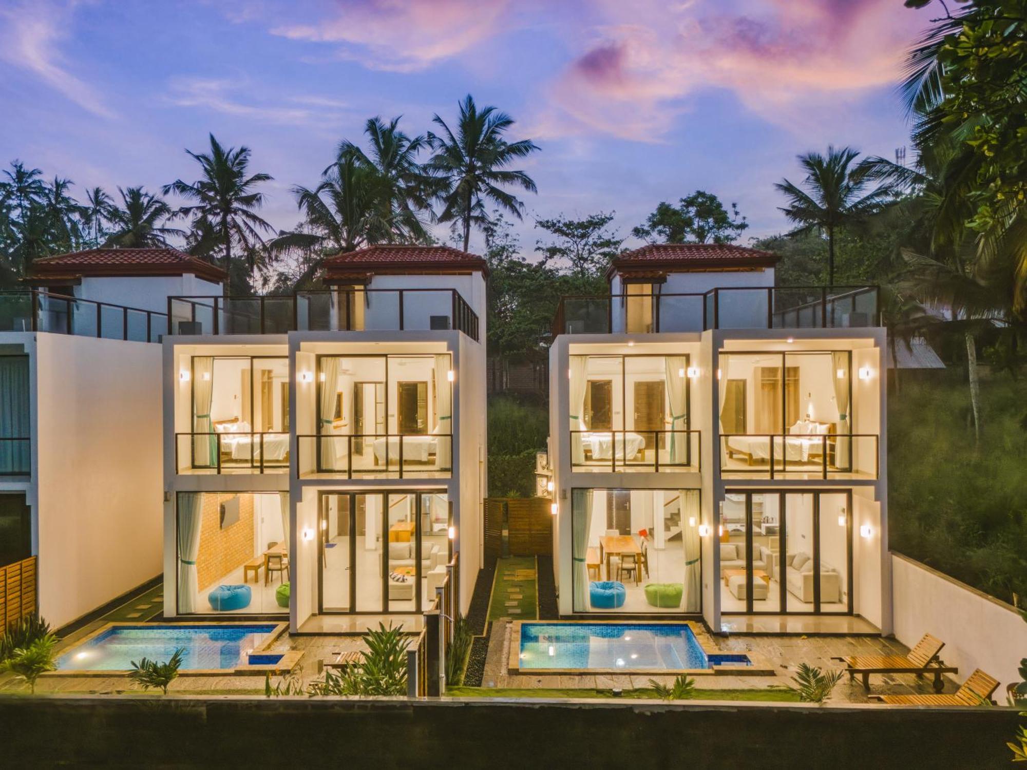 Kaas Villas - Entire Two Bedroom Villa With Private Pool & Garden ดิคเวลลา ภายนอก รูปภาพ